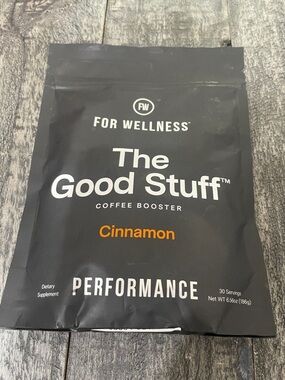 For Wellness The Good Stuff Performance Coffee Booster Cinnamon
